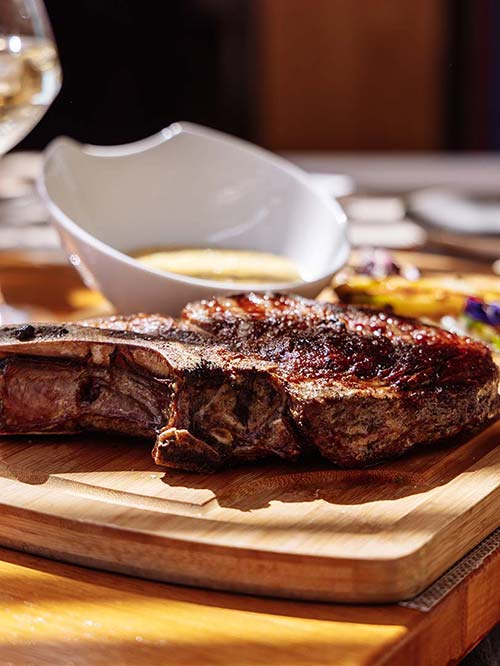 Entrecôte gillée Entrecôte gillée