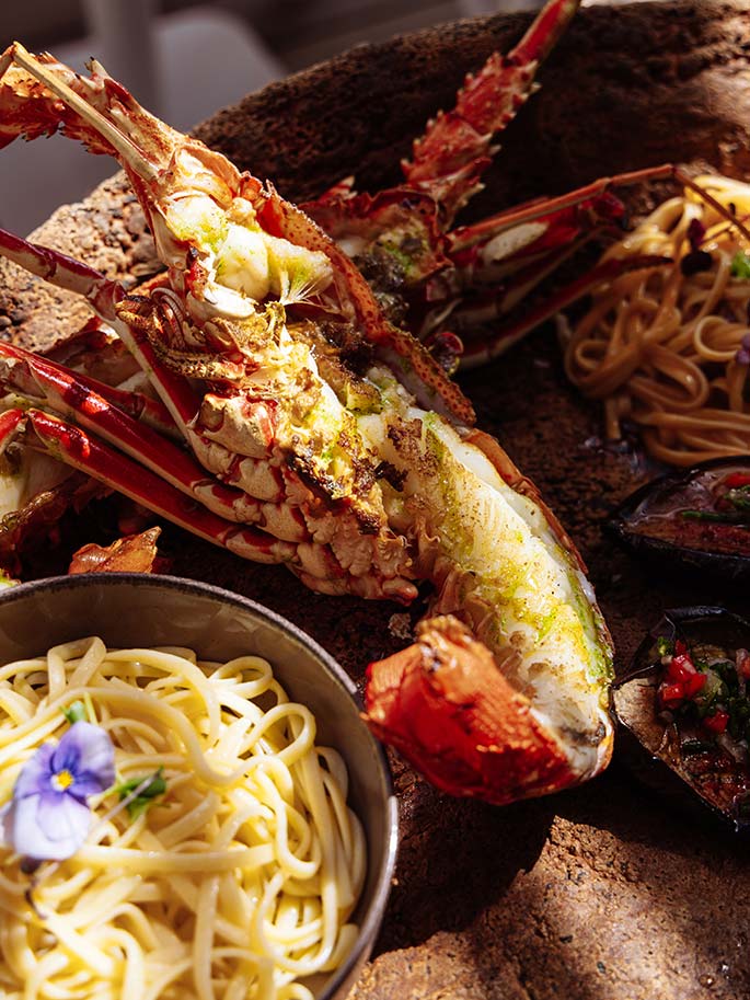 Langouste grillée